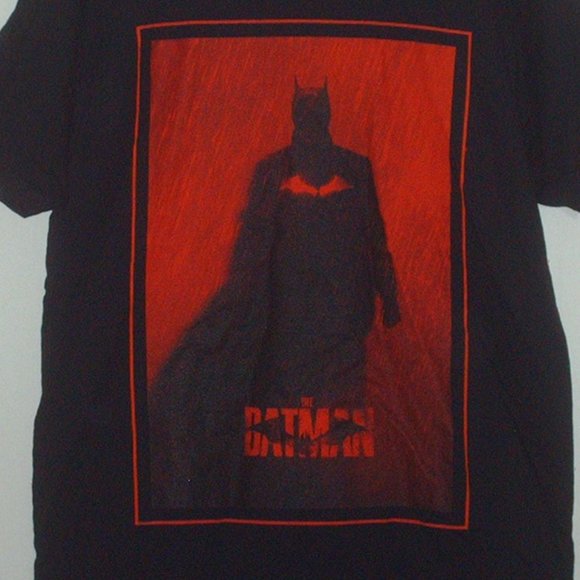 The Batman movie advertising double-sided T-shirt - New - size large - Picture 2 of 4